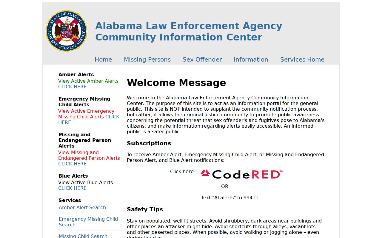 Walker County arrest records and court charges ALEA community registry