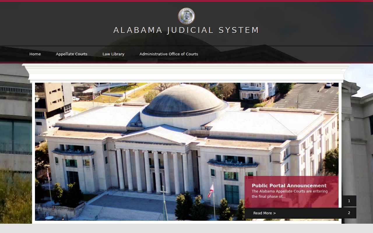 Walker County court records through the Alabama Judicial System