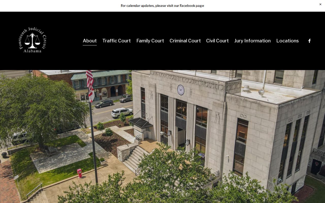 Walker County court courthouse and 14th Judicial Circuit records links